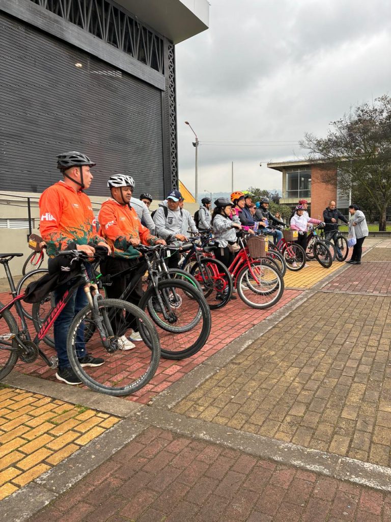 Función pública participó del Ciclopaseo en Chía
